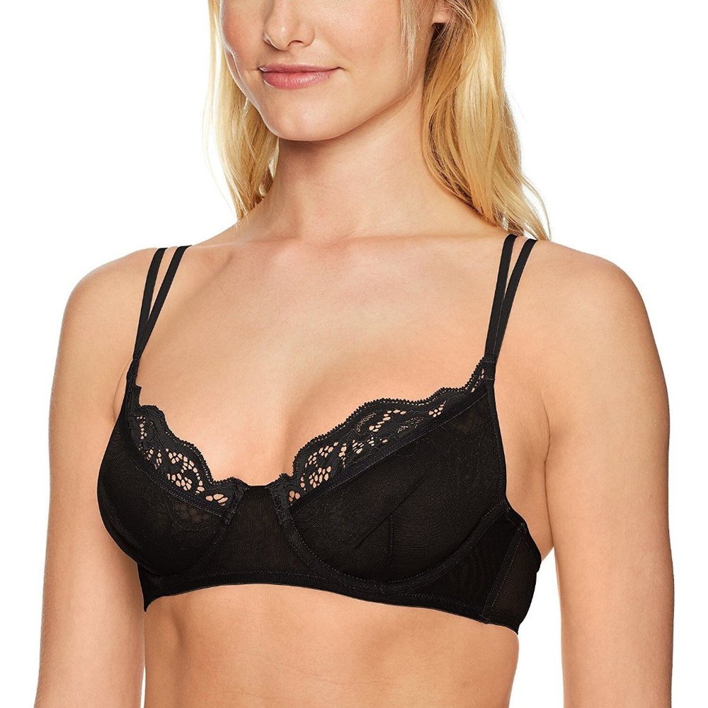Lily of France Underwire Bra Sensational Layer NEW 2175020 Black 34A 34B 36B 36C